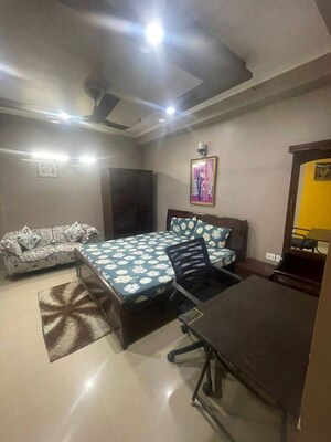 Living Room in 3.5 BHK Apartment at Gaur City 1st Avenue, Sector 4 Greater Noida – for Rent