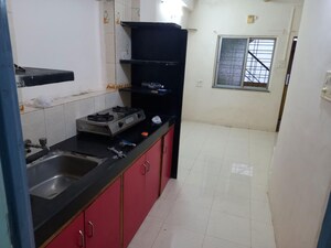 Kitchen in 1 RK Apartment at Erandavane CHS, Erandwane – for Rent