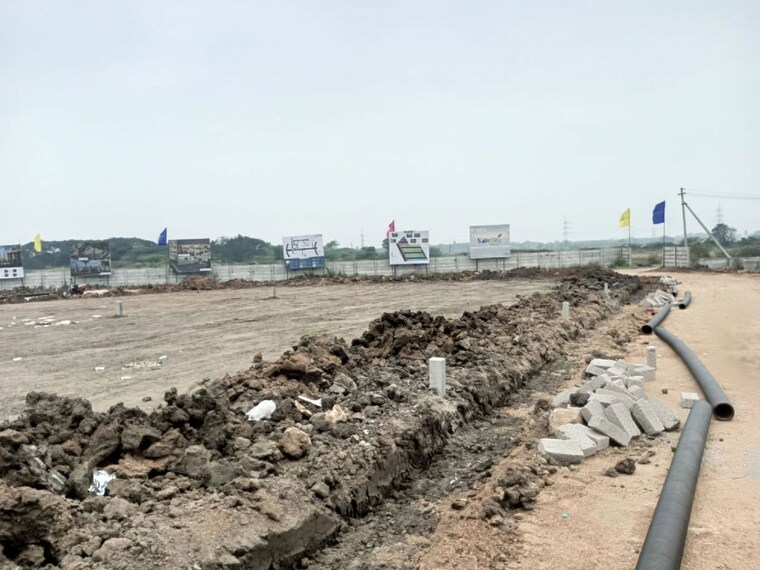 undefined, sri-krishna-satellite-county  150 Sq.Yd. Plot In Shadnagar Hyderabad 9765454