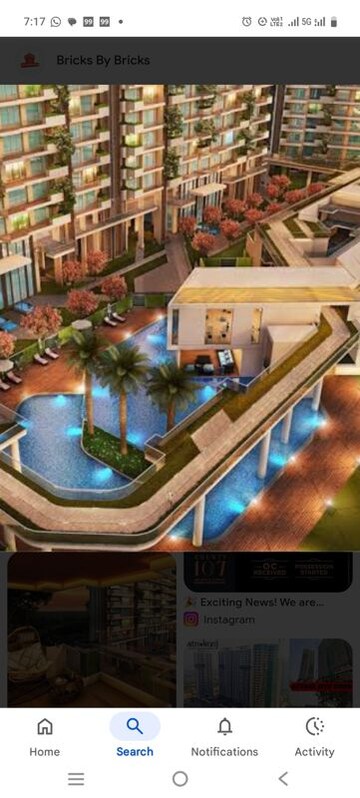 Gym in 5 BHK Apartment at ABA County 107, Sector 107 – for Rent