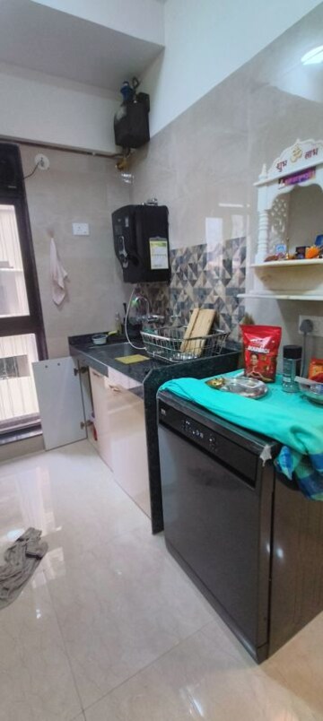 Kitchen in 2 BHK Apartment at Bella Vista CHS, Borivali West – for Sale