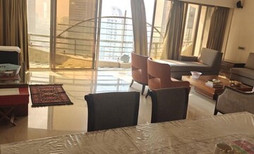 Living Room in 4 BHK Apartment at Lodha Supremus Lower Parel, Empire Mill – for Rent