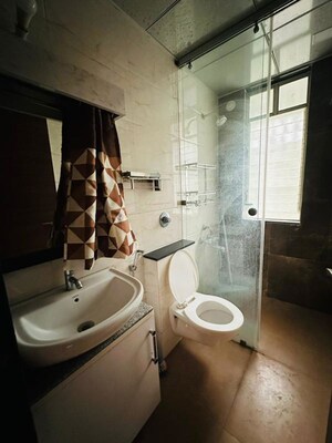 Bathroom in 2 BHK Apartment at Saheel ITrend Homes, Hinjewadi – for Rent