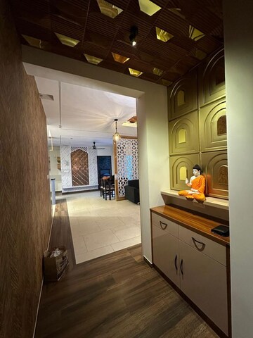 Living Room in 4 BHK Apartment at Sobha Windsor, Whitefield – for Rent