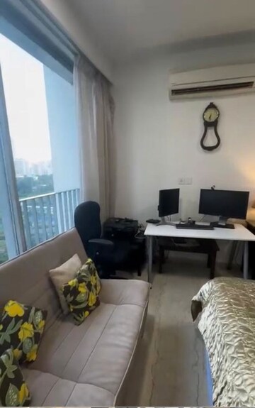 Living Room in 3 BHK Apartment at Oberoi Realty Esquire, Goregaon East – for Rent