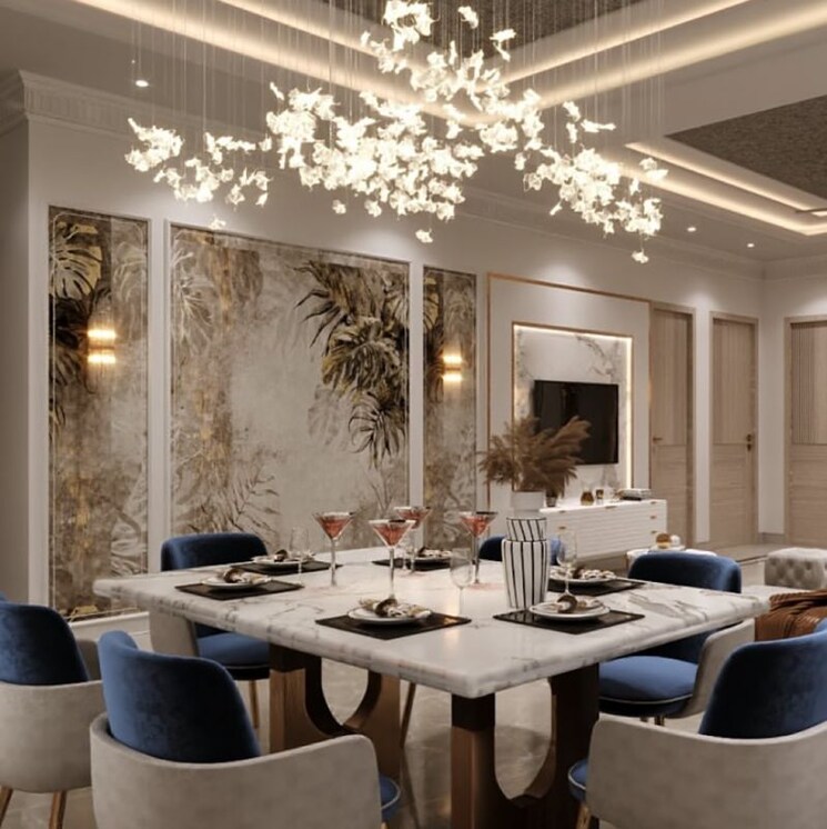 Living Room, rohini 4 Bedroom 400 Sq.Yd. Builder Floor In Rohini Delhi 9765653