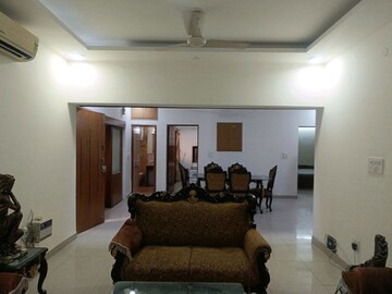 Living Room in 3 BHK Apartment at Vasant Kunj – for Rent