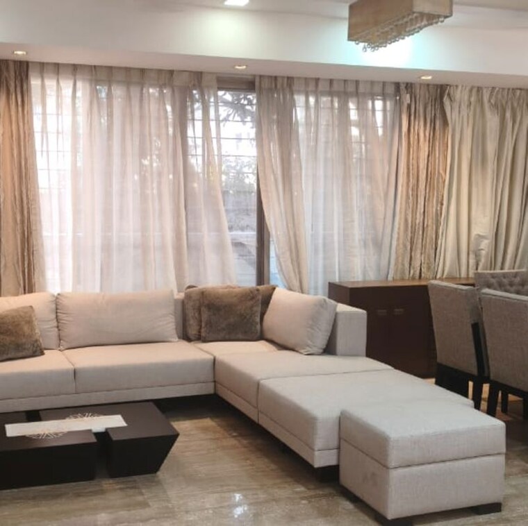 Living Room, anand-ashram 3 Bedroom 1850 Sq.Ft. Apartment In Khar West Mumbai 9765694