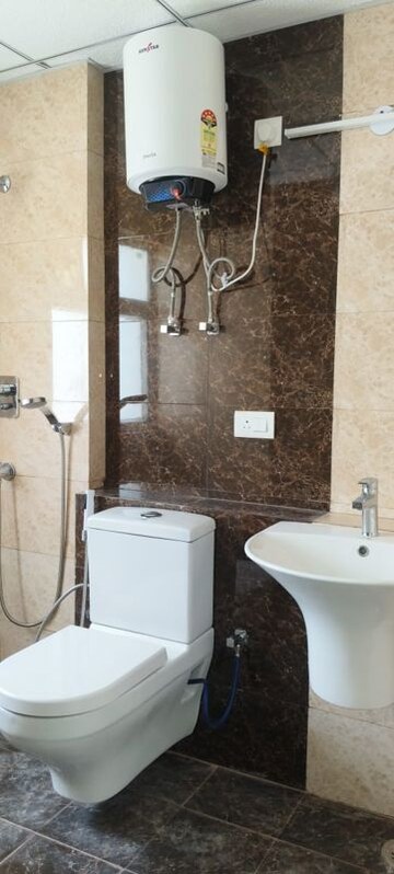 Bathroom in 3 BHK Apartment at Shree Vardhman Victoria, Sector 70 – for Rent