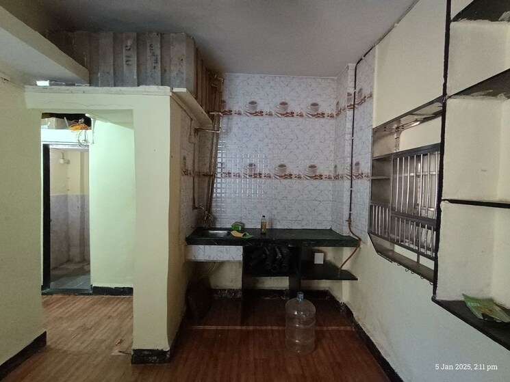 Kitchen, om-gagangiri-chs 1 Bedroom 580 Sq.Ft. Apartment In Kopar Khairane Navi Mumbai 9765761