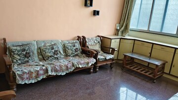 Living Room in 1 BHK Apartment at Patil Raghukul Nagari CHS, Bopodi – for Rent