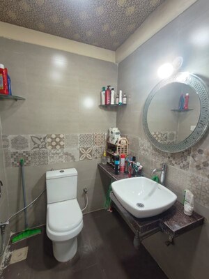 Bathroom in 2 BHK Apartment at Acme Avenue, Kandivali West – for Rent