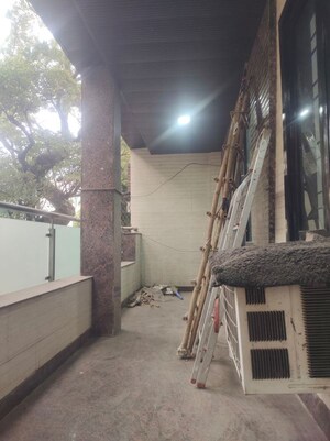 Balcony in 3 BHK Builder Floor at East Of Kailash – for Rent