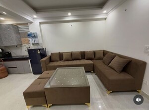 Master Bedroom in 1 BHK Builder Floor at Palm Residency Chhatarpur, Chattarpur – for Rent