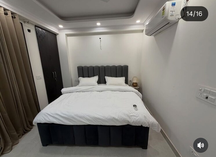 Bedroom, palm-residency-chhatarpur 1 Bedroom 500 Sq.Ft. Builder Floor In Chattarpur Delhi 9765852
