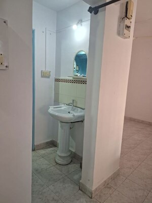 Bathroom in 1 BHK Apartment at B U Bhandari Rakshak Nagar, Kharadi – for Rent