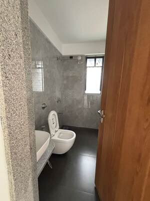 Bathroom in 2 BHK Apartment at Vilas Javdekar Yashwin Encore, Wakad – for Rent