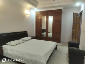 Bedroom in 3 BHK Builder Floor at Vasant Vihar – for Rent