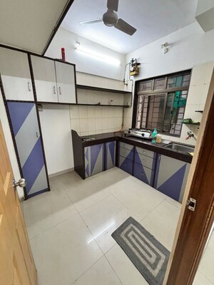 Kitchen in 1 BHK Apartment at Jyoti Castle, Malad West – for Rent
