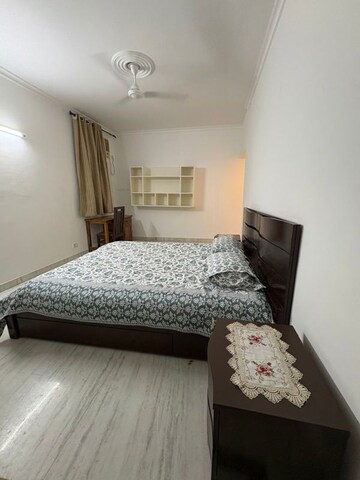 Bedroom in 3 BHK Builder Floor at Kailash Colony – for Rent