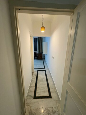 Building Lobby in 3 BHK Builder Floor at Kailash Colony – for Rent