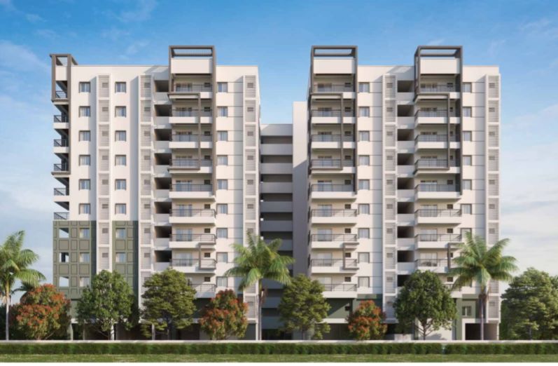 2 BHK + Pooja Room 1249 Sq.Ft. Apartment in Signature Krishna Affinity