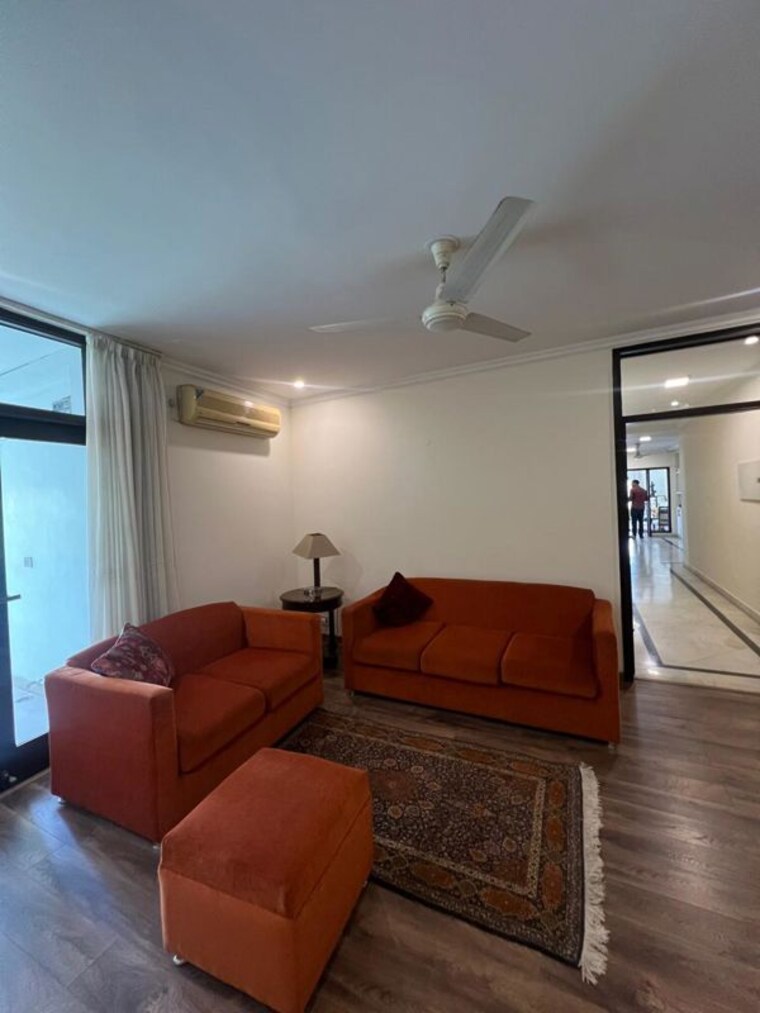 Living Room, panchsheel park 4 Bedroom 10000 Sq.Ft. Builder Floor In Panchsheel Park Delhi 9765989