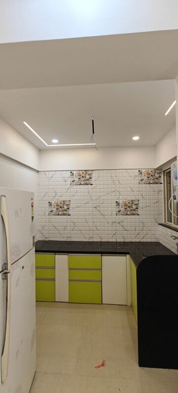 Kitchen in 2 BHK Apartment at Manav Silver Skyscapes, Wakad – for Rent