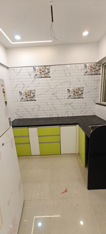 Kitchen in 2 BHK Apartment at Manav Silver Skyscapes, Wakad – for Rent