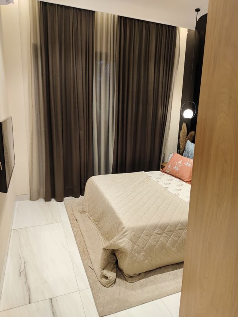 Bedroom, pokhran road no one 2 Bedroom 631 Sq.Ft. Apartment In Pokhran Road No One Thane 9766013
