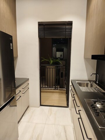 Kitchen in 2 BHK Apartment at Pokhran Road No One – for Sale