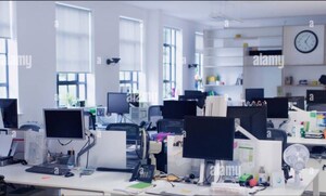 Team Area in  Office Space at Vibhuti Khand – for Rent