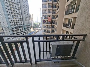 Balcony in 1 BHK Apartment at Raunak Bliss B2, Ghodbunder Road – for Rent