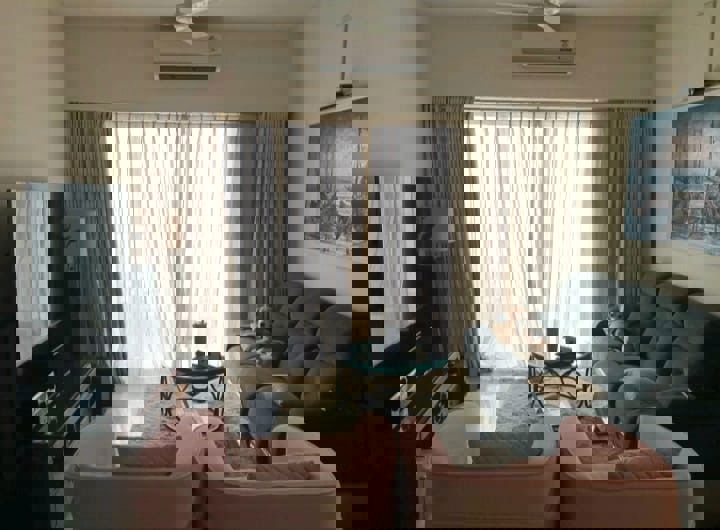 3.5 BHK + Extra Room Apartment For Rent in LnT Crescent Bay T3