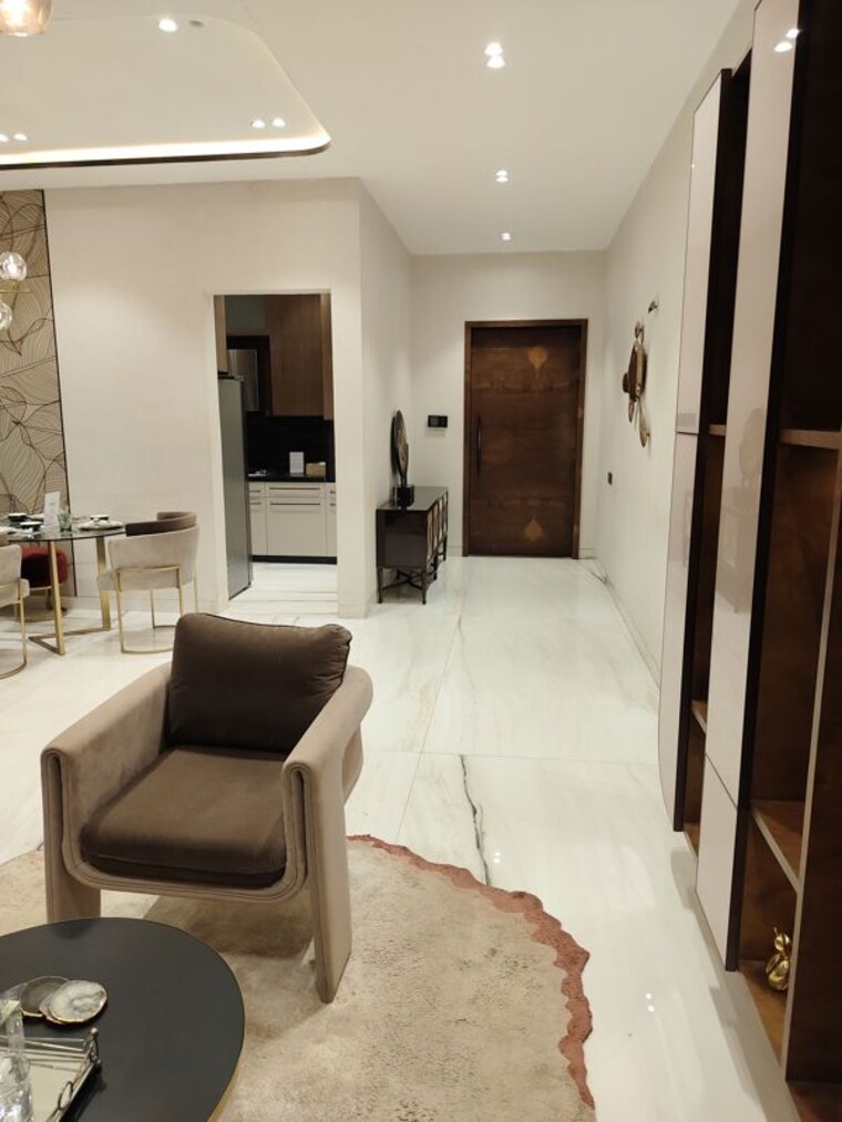 Living Room, pokhran road no one 4 Bedroom 1928 Sq.Ft. Apartment In Pokhran Road No One Thane 9766044