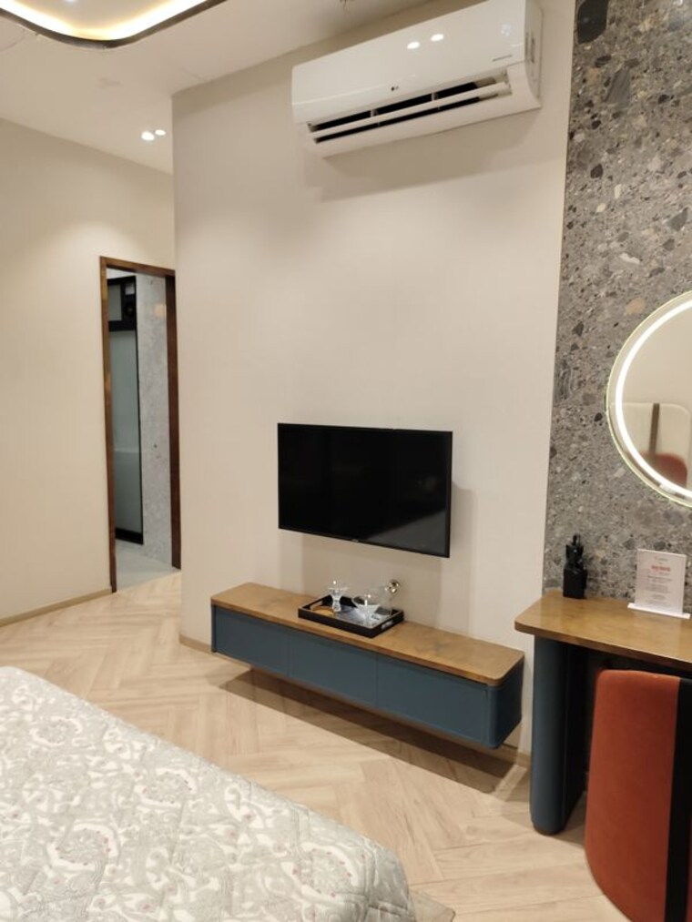 Bedroom, pokhran road no one 4 Bedroom 1928 Sq.Ft. Apartment In Pokhran Road No One Thane 9766044