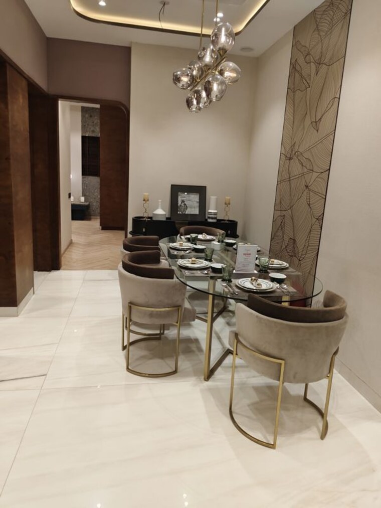 Living Room, pokhran road no one 4 Bedroom 1928 Sq.Ft. Apartment In Pokhran Road No One Thane 9766044