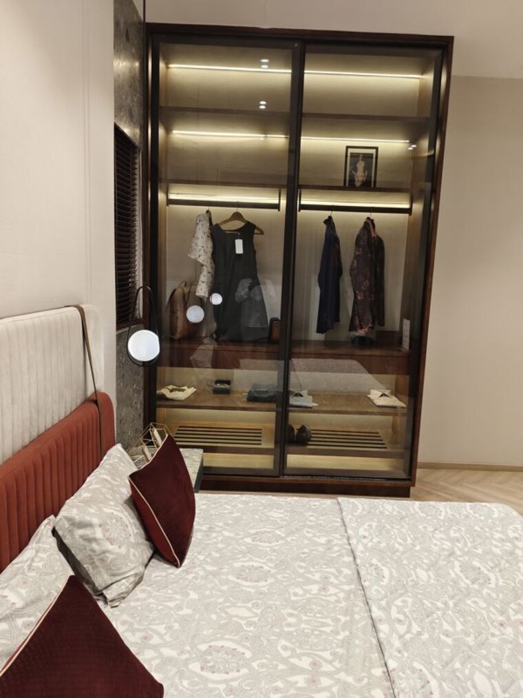 Bedroom, pokhran road no one 4 Bedroom 1928 Sq.Ft. Apartment In Pokhran Road No One Thane 9766044