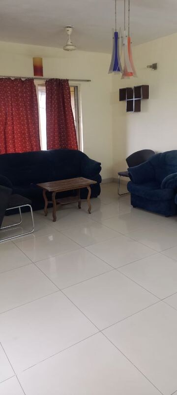 Living Room in 2 BHK Apartment at Kundan Prerna, Bopodi – for Rent