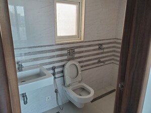Bathroom in 2 BHK Apartment at Nahar F Residences, Balewadi – for Rent