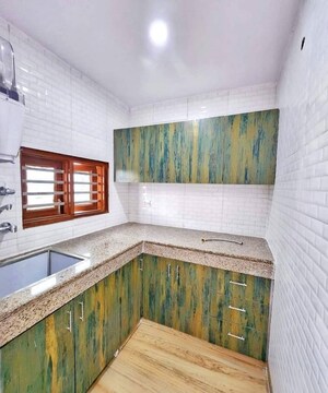 Kitchen in 1 BHK Apartment at Freedom Fighters Enclave – for Rent