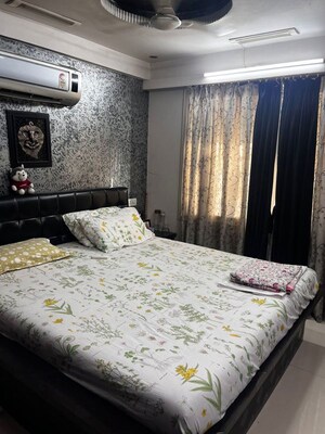 Master Bedroom in 3 BHK Apartment at Shiv Om Complex, Powai – for Rent