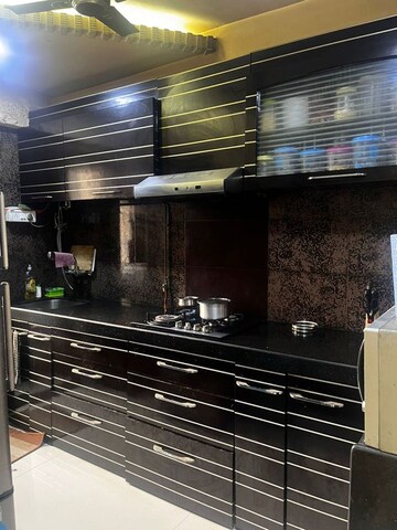 Kitchen in 3 BHK Apartment at Shiv Om Complex, Powai – for Rent