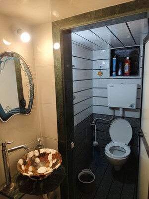 Bathroom in 1 BHK Apartment at Lokmanya Nagar – for Sale