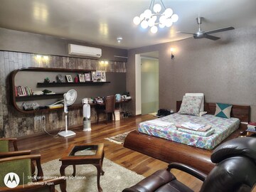 Master Bedroom in 5 BHK Independent House at Deccan Heritage, New Bel Road – for Rent