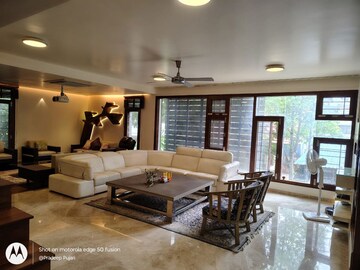 Living Room in 5 BHK Independent House at Deccan Heritage, New Bel Road – for Rent