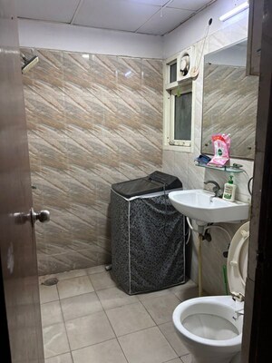 Bathroom in 2 BHK Apartment at Antriksh Golf View, Sector 78 – for Rent
