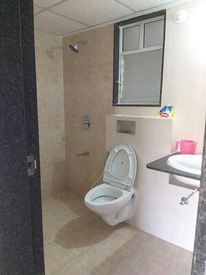 Bathroom in 2 BHK Builder Floor at Kolte Patil Three Jewels, Kondhwa – for Rent