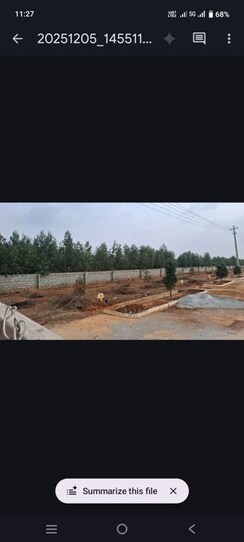 Plot For Sale in Malur