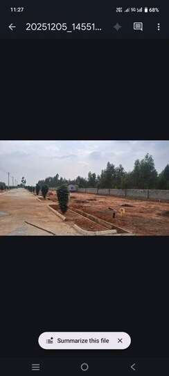 Plot For Sale in Malur
